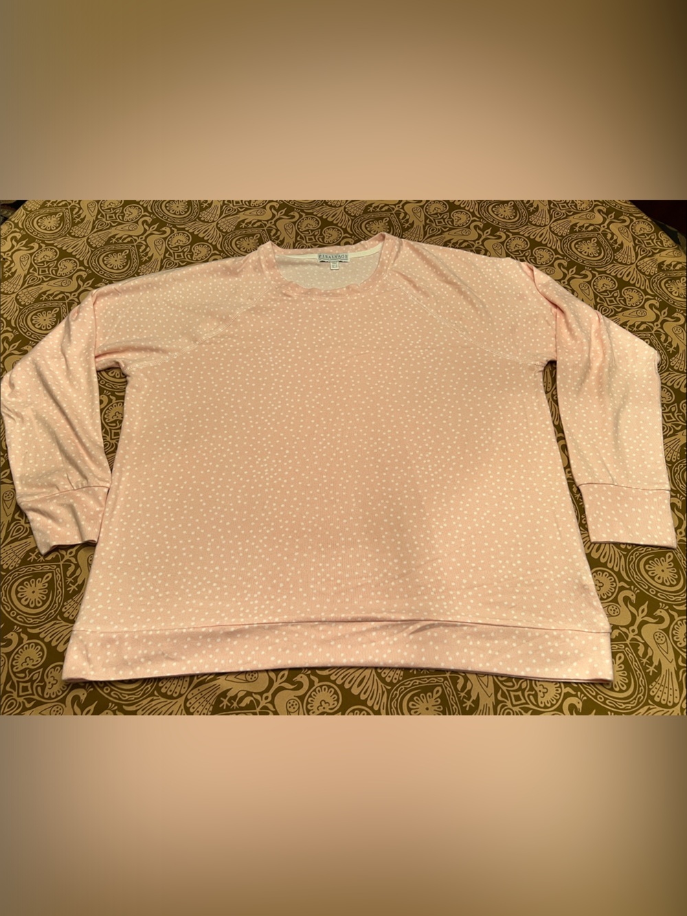 Pink Dot Short-Sleeve Women's Top